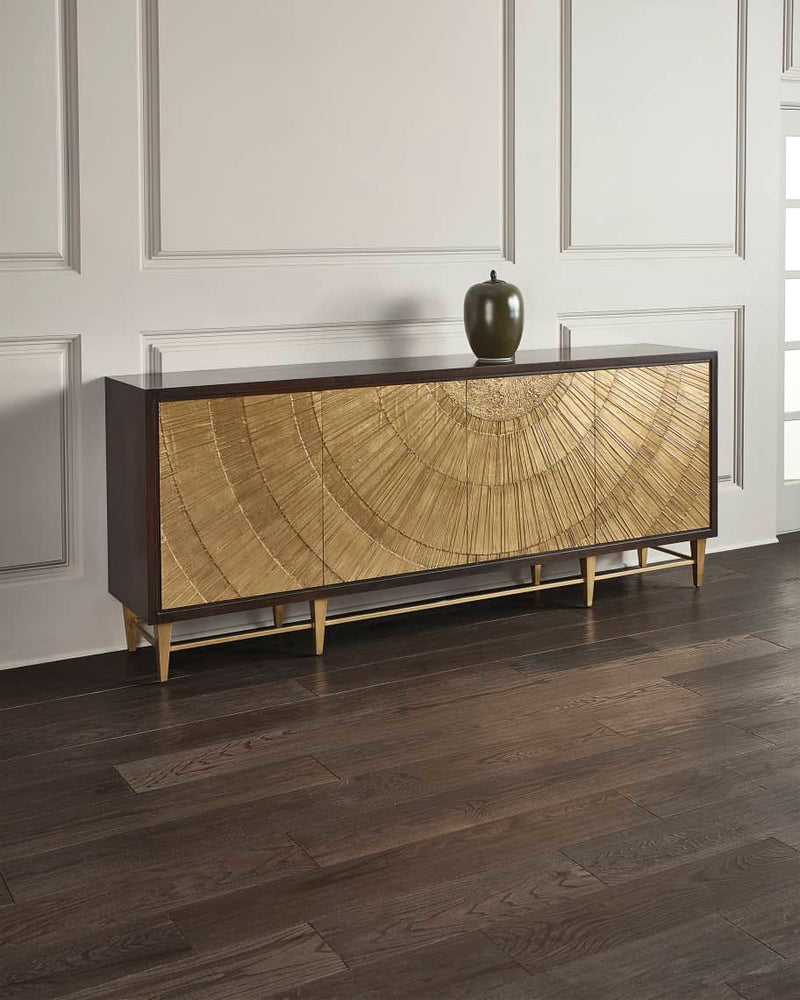 Radiance Golden Sideboard - Luxury Living Collection