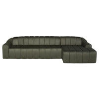 Oscara Sage Microsuede Sectionals