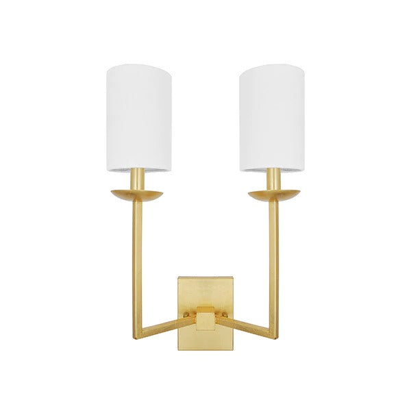 Sidney Gold Leaf Wall Sconce