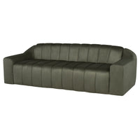 Oscara Sage Microsuede Sofa