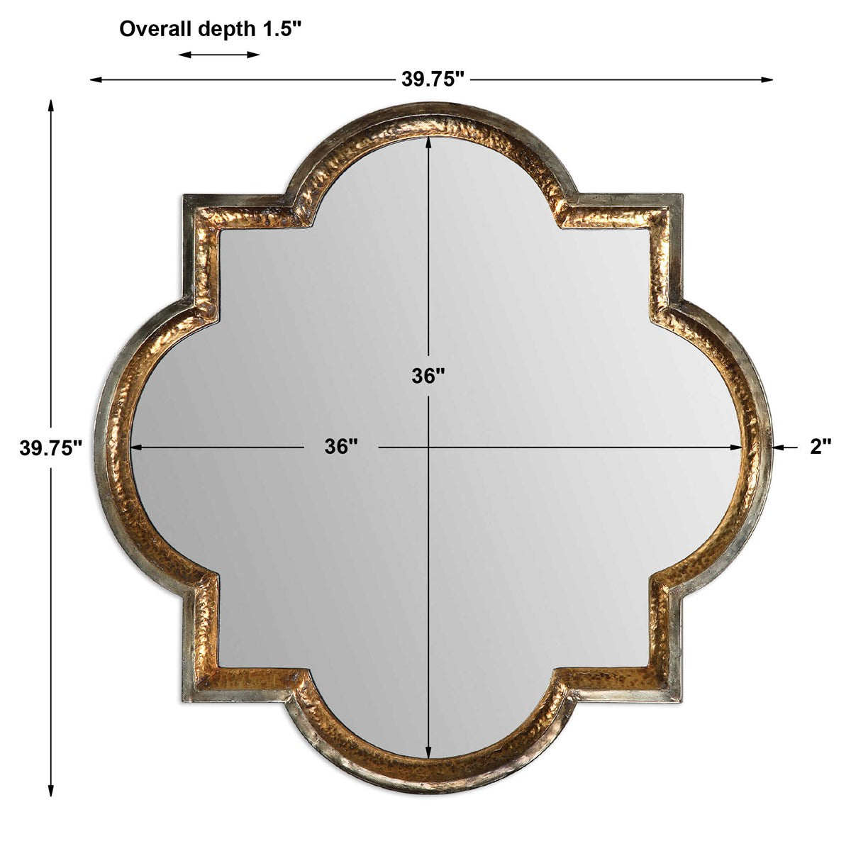 Samara Quatrefoil Mirror