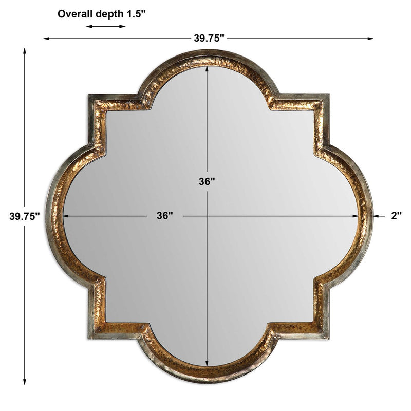 Samara 40" Quatrefoil Mirror