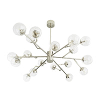 Raylee Polished Nickel Chandelier