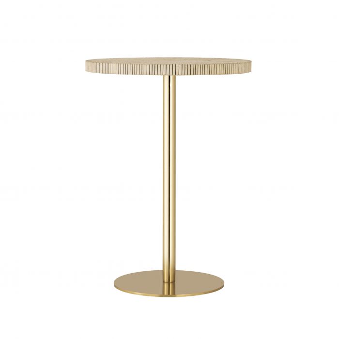 Ludovica Marble Side Table - Luxury Living Collection
