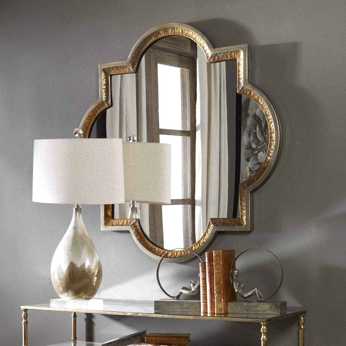 Samara Quatrefoil Mirror