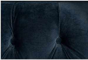 Keir Modern Blue Fabric Bed