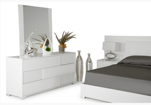 Ottoline White Gloss Bedroom Set