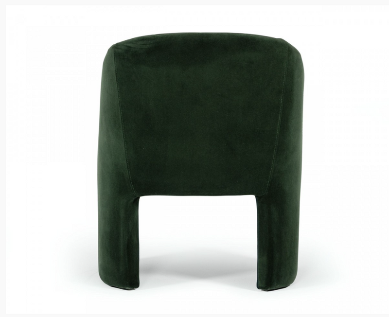 Akiko Modern Jade Green Velvet Dining Chair