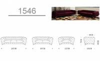Clio Modern Grey Fabric Sofa Set