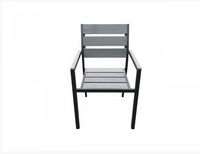 Meridian Outdoor Grey Dining Table Set (With 8 Chairs)