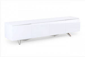 Sosie Modern White Gloss TV Stand