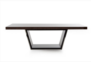 Suvi Modern Ebony Gloss Dining Table