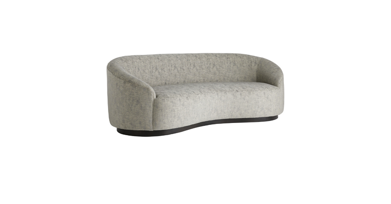 Emilee Small Oyster Jacquard Sofa