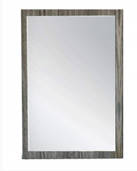 Asa Modern Matte Elm Grey Mirror