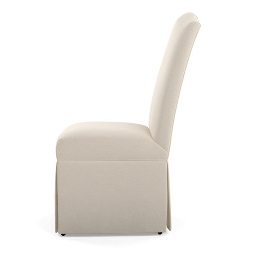 Stella Custom Skirted Chair - Quick Ship