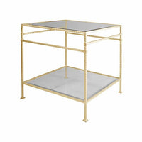 Tobias Gold Leaf Accent Table