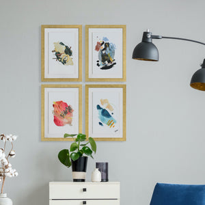 Yima Canvas Artwork - Set of 4