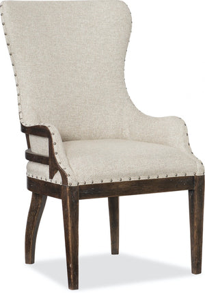 Whitney Deconstructed Upholstered Host Chair, Set of 2