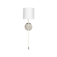 Winslet Acrylic & Silver Wall Sconce