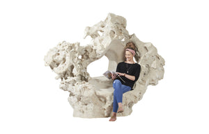 Cast Rock Seat Sculpture III