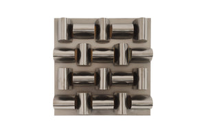 Aire Black Nickel Pattern Wall Tile