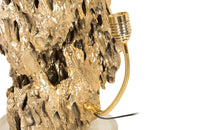Plaza Stalagmite Brass Polished Lamp