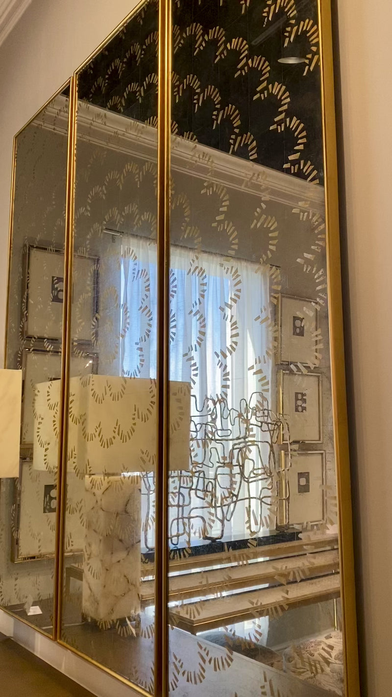Manhattan Mirror Panels (Set of Three) - Luxury Living Collection