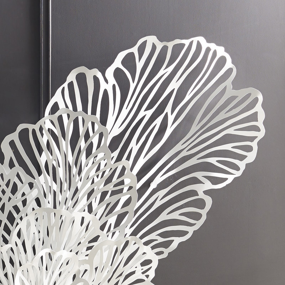 White Butterfly Wall Sculpture
