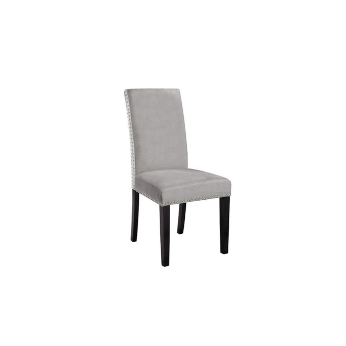 Scope Grey Velvet Dining Chair