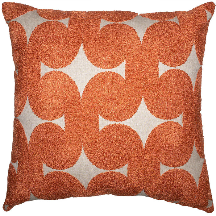 Avenue Orange Throw Pillow Cover - Designer Collection
