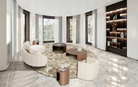 Hatta Modern Round End Table