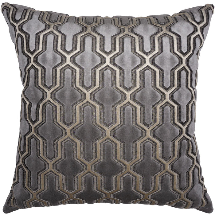 Navi Grey Throw Pillow Cover - Designer Collection