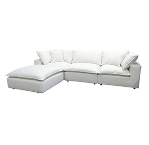 Carlie Pearl Modular 4 Piece Sectional Sofa - Luxury Living Collection