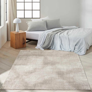 Radiant Silver Area Rug - Elegance Collection