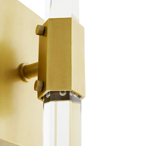 Remi Crystal & Gold Wall Sconce