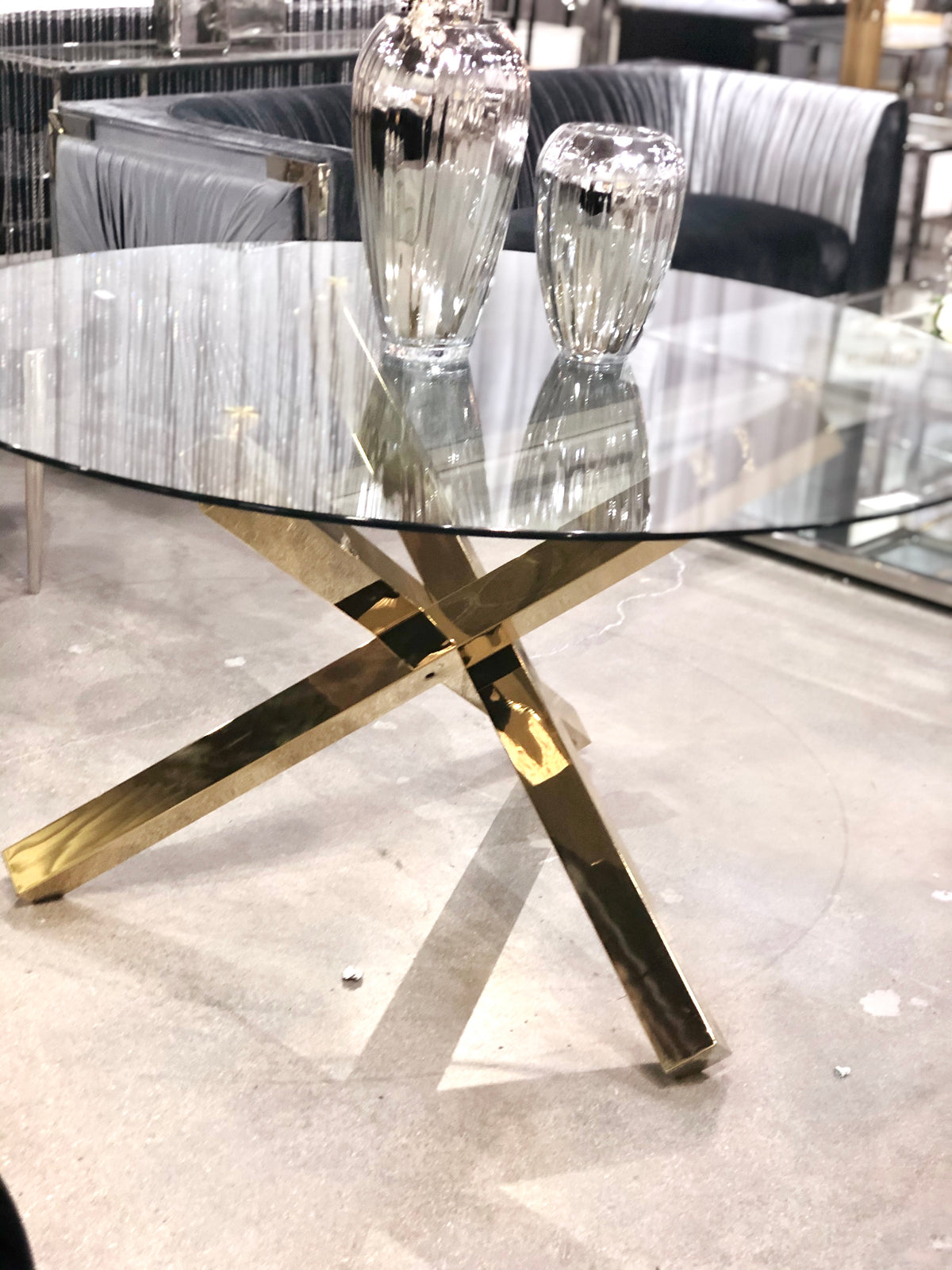 Rodeo Gold Dining Table