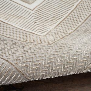 Glam Ivory Area Rug - Elegance Collection