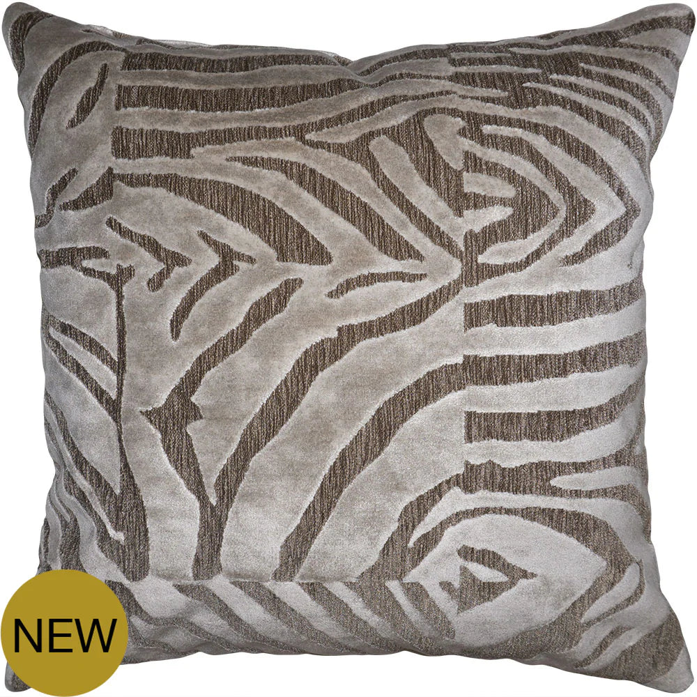 Natural Patterned Throw Pillow Cover - Designer Collection