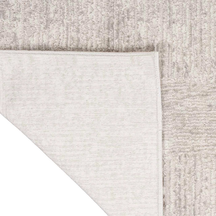 Radiant Silver Area Rug - Elegance Collection