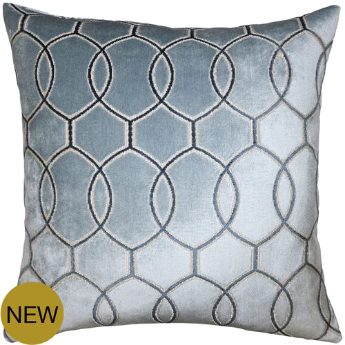 Blue Throw Pillow Cover - Designer Collection
