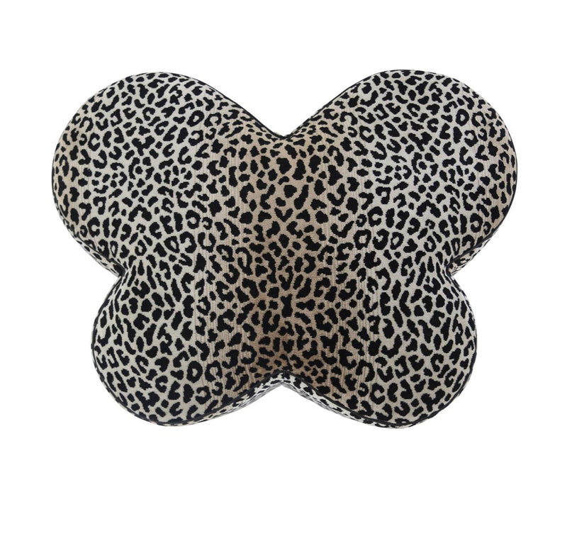 Nadine Small Butterfly Ottoman - Luxury Living Collection
