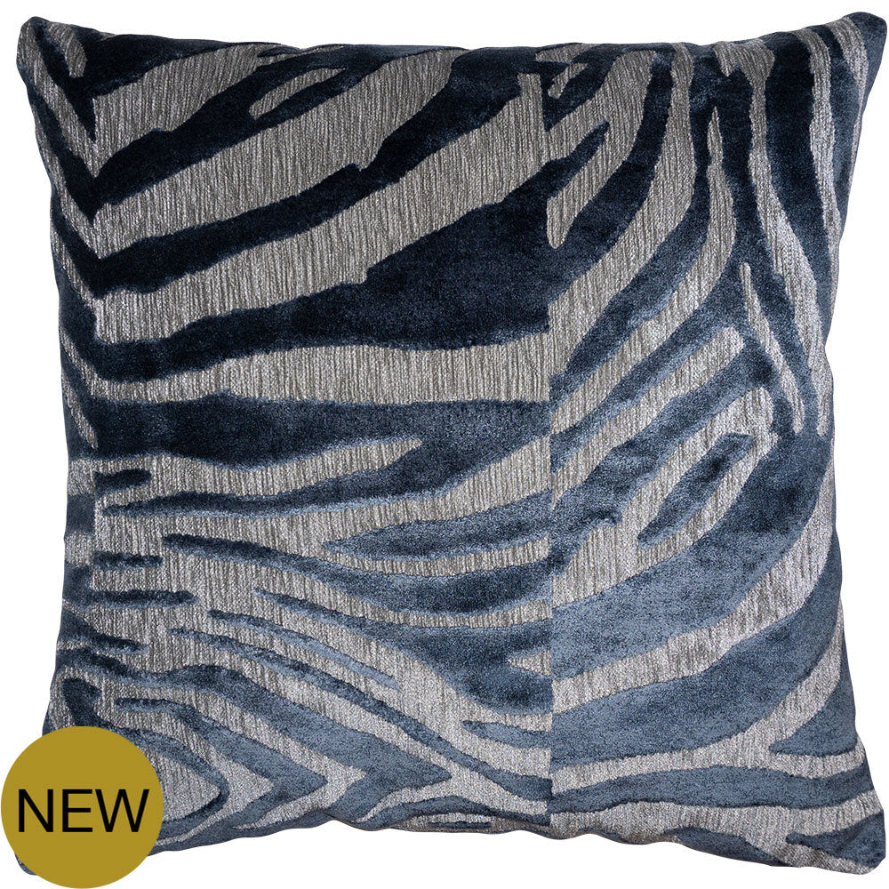 Wilder Blue Throw Pillow Cover - Designer Collection