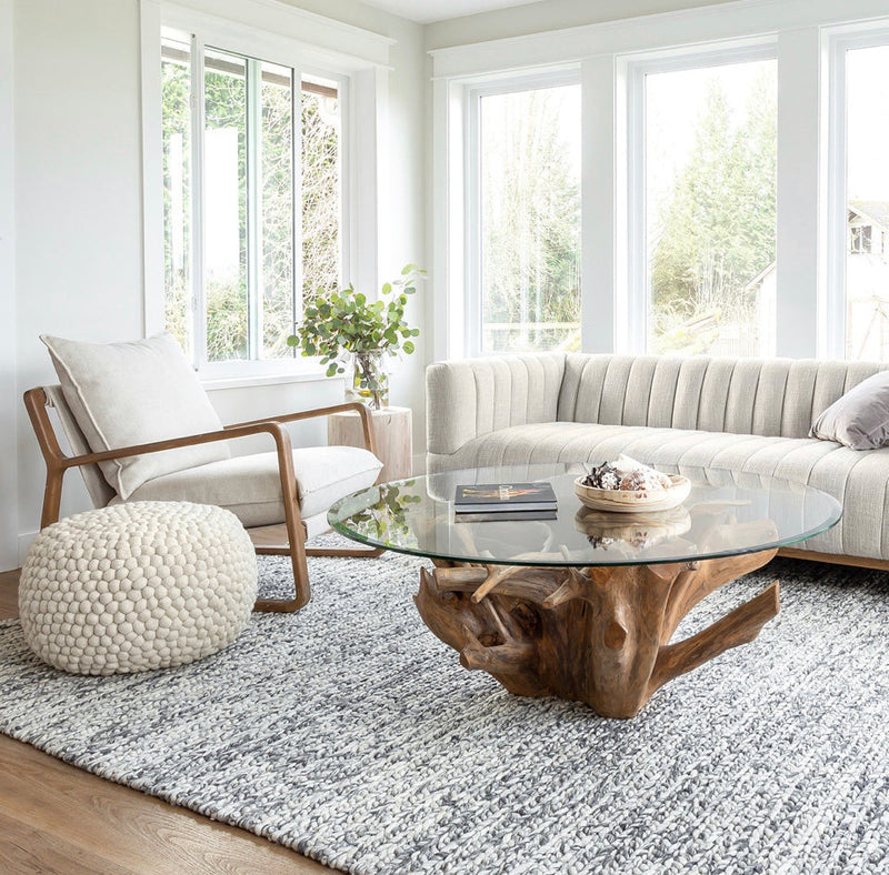 Troye Cream Condo Size Sofa