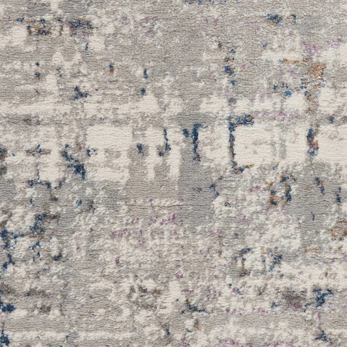 Niles Grey/Multi Area Rug - Elegance Collection