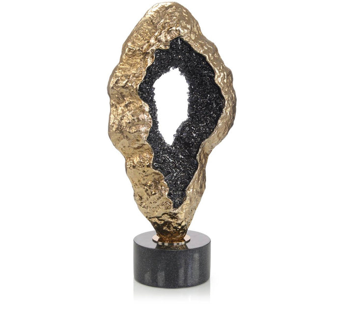 Black & Gold Sculpture - Luxury Living Collection