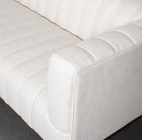 Troye 82" Cream Performance Fabric Sofa