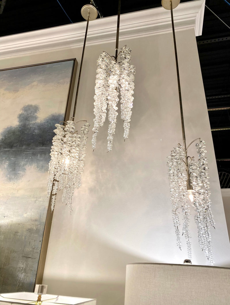 Aries Cascading Crystal Droplight - Luxury Living Collection