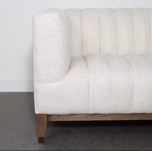 Troye Cream Condo Size Sofa