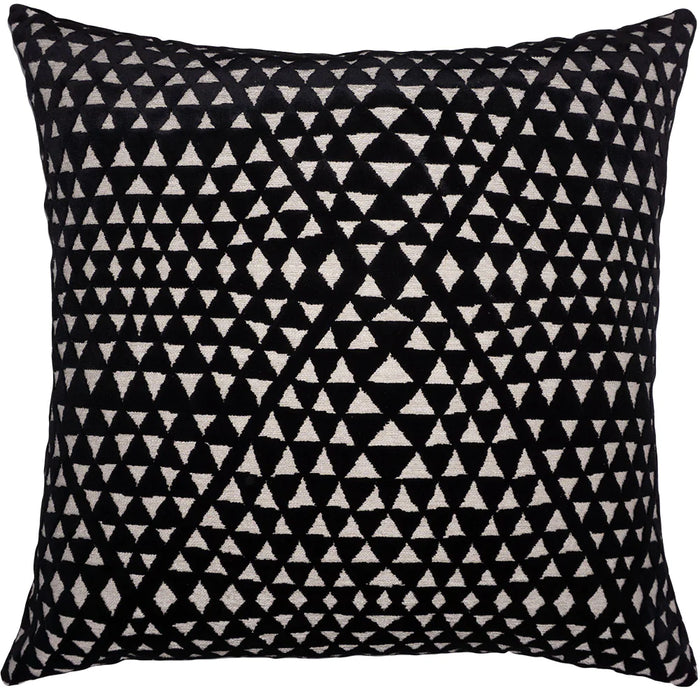 Black Onyx Throw Pillow Cover - Designer Collection