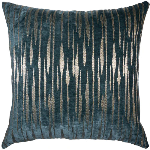 Teal Throw Pillow Cover - Designer Collection